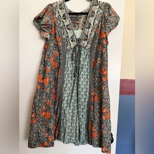 Anthropologie Floral Dress